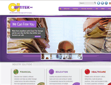 Tablet Screenshot of optitek.com